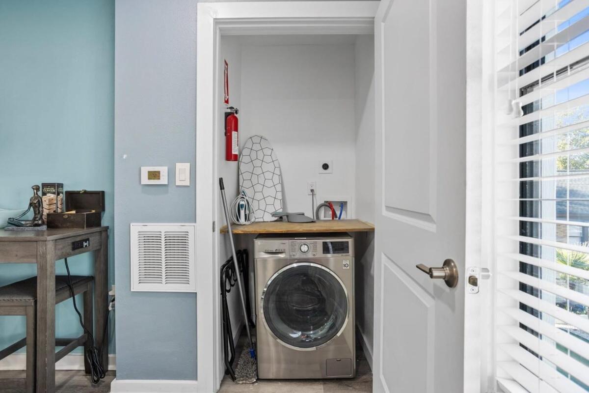 Htx Dtown Apt I Sleeps 7 Wi-Fi Parking Free Gym Houston Esterno foto
