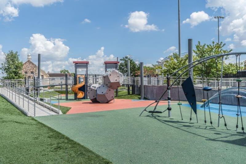 Htx Dtown Apt I Sleeps 7 Wi-Fi Parking Free Gym Houston Esterno foto