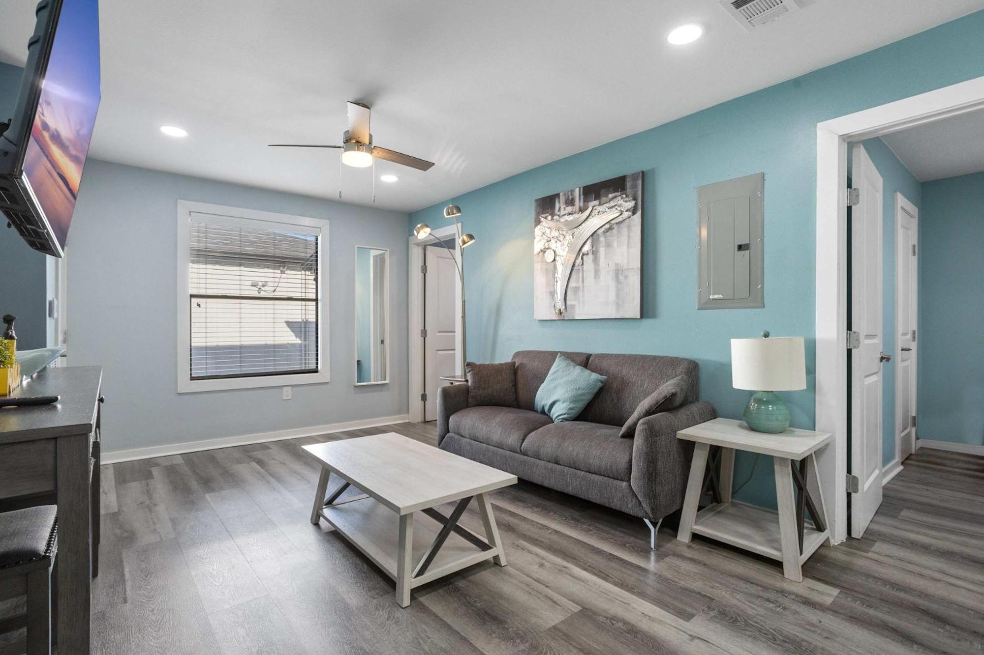 Htx Dtown Apt I Sleeps 7 Wi-Fi Parking Free Gym Houston Esterno foto